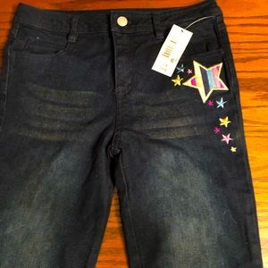 Kids skinny jeans dark washNWT